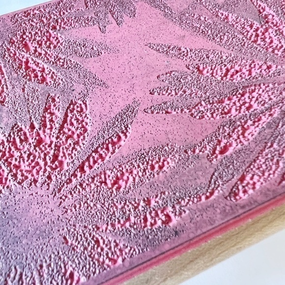 outlines Rubber Stamp Co Daisy Background Wood Mounted Rubber Stamp - Picture 3 of 6